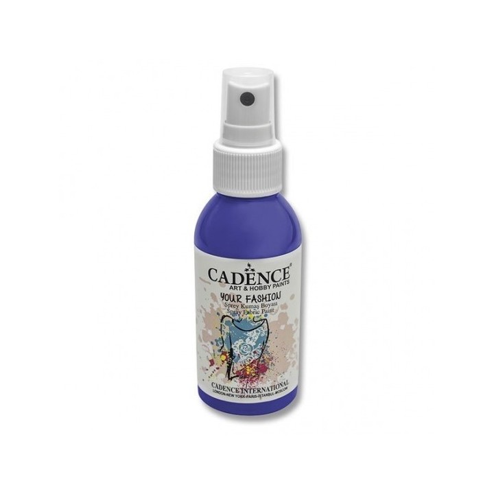 Cadence Fashion Spray Fabric Paint 100 ml Navy Blue
