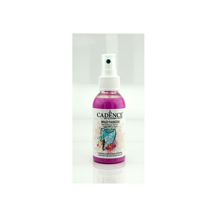 Cadence Fashion Spray Fabric Paint 100 ml Pink