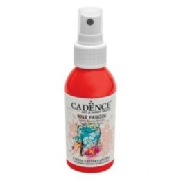 Cadence Fashion Spray Fabric Paint 100 ml Scarlet Red