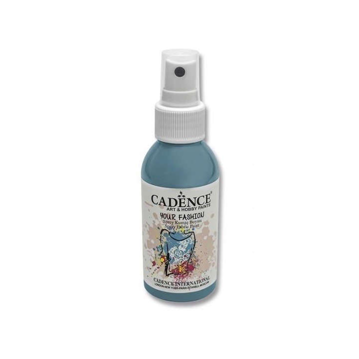 Cadence Fashion Spray Fabric Paint 100 ml Turquoise