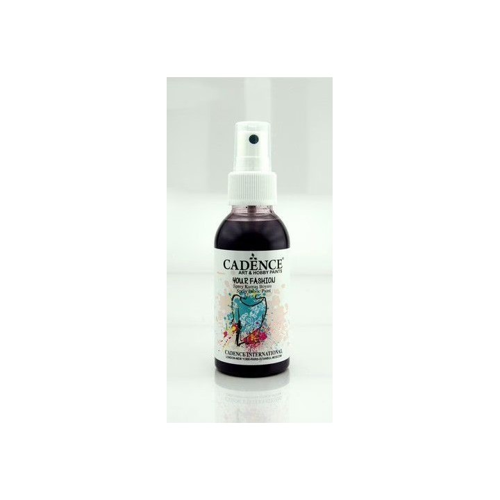 Cadence Fashion Spray Fabric Paint 100ml Aubergine