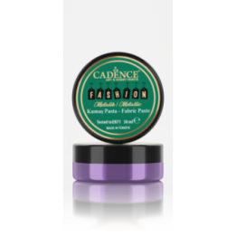 Cadence Fashion Textiel Metallic Relief Pasta 50 ml Heather