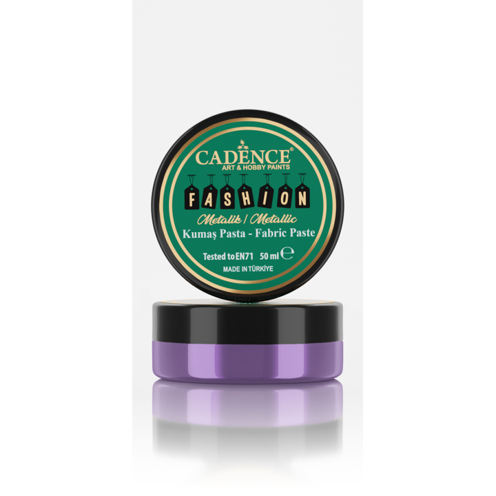 Cadence Fashion Textiel Metallic Relief Pasta 50 ml Heather