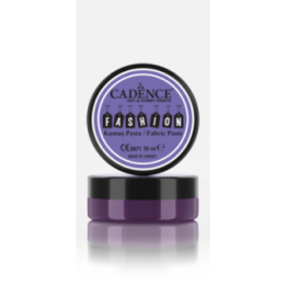 Cadence Fashion Textiel Relief Pasta 50 ml Aubergine
