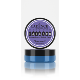 Cadence Fashion Textiel Relief Pasta 50 ml Koningsblauw