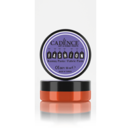 Cadence Fashion Textiel Relief Pasta 50 ml Oranje
