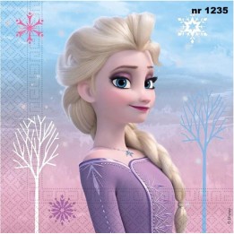 Frozen Elsa servet 33x33cm (av-13)