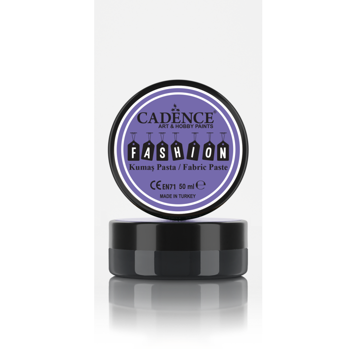 Cadence Fashion Textiel Relief Pasta 50 ml Zwart