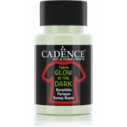 Cadence Glow in the Dark Textielverf 50 ml Natuurlijk Groen