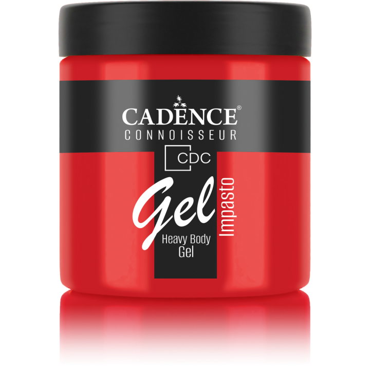 Cadence Heavy Body Gel Impasto 250 ml Poppy Red