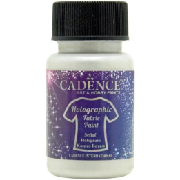 Cadence Holografische Glitter Textielverf 50 ml
