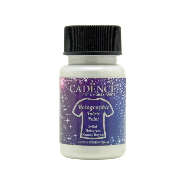 Cadence Holografische Glitter Textielverf 50 ml