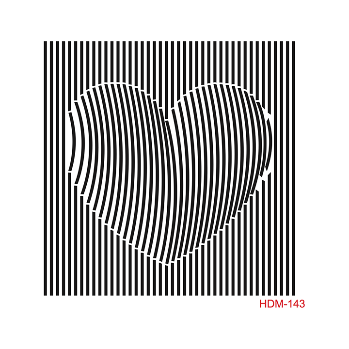 Cadence Home Deco Stencil HDM-143 25x25 cm Hart