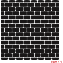 Cadence Home Deco Stencil HDM-175 25x25 cm Bakstenen