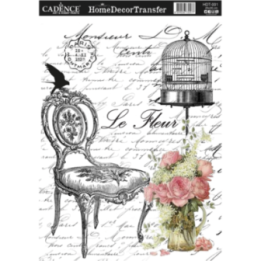 Cadence Home Deco Transfer HDT-001 25x35 cm Le Fleur