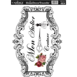 Cadence Home Deco Transfer HDT-012 25x35 cm Mon Atelier
