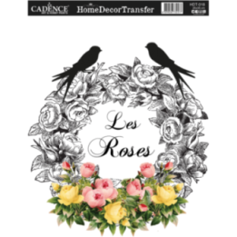 Cadence Home Deco Transfer HDT-018 25x35 cm Les Roses