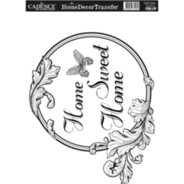 Cadence Home Deco Transfer HDT-043 25x35 cm Home Sweet Home 2