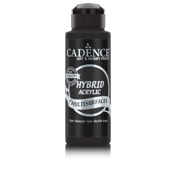 Cadence Hybrid Acrylverf 70 ml Black 0060