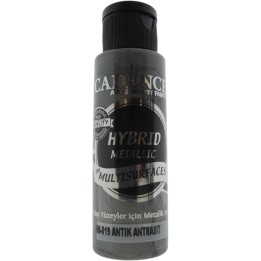 Cadence Hybrid Acrylverf Metallic 70 ml Antiek Antraciet