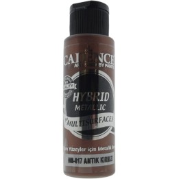 Cadence Hybrid Acrylverf Metallic 70 ml Antiek Rood