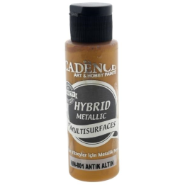 Cadence Hybrid Acrylverf Metallic 70 ml Antique Gold