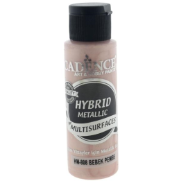 Cadence Hybrid Acrylverf Metallic 70 ml Baby Pink