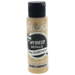 Cadence Hybrid Acrylverf Metallic 70 ml Champaigne