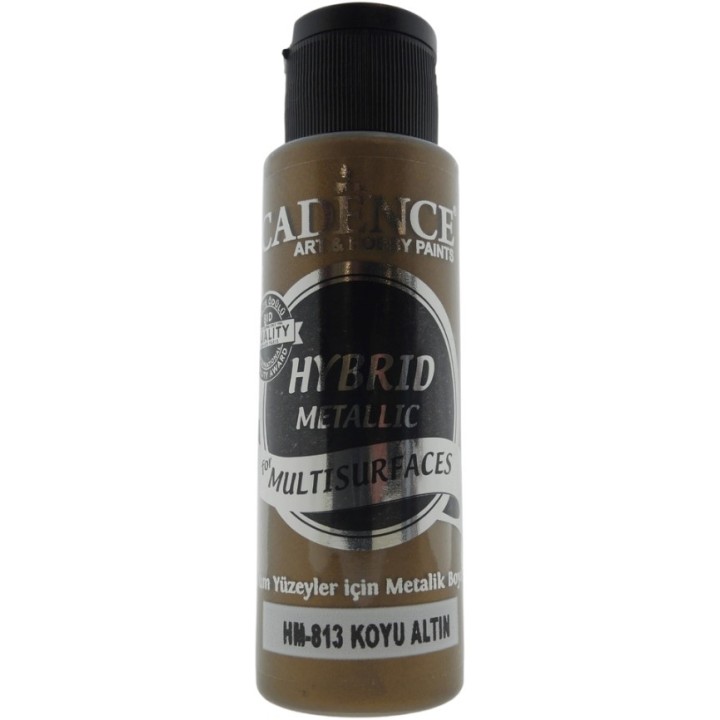 Cadence Hybrid Acrylverf Metallic 70 ml Donker Goud
