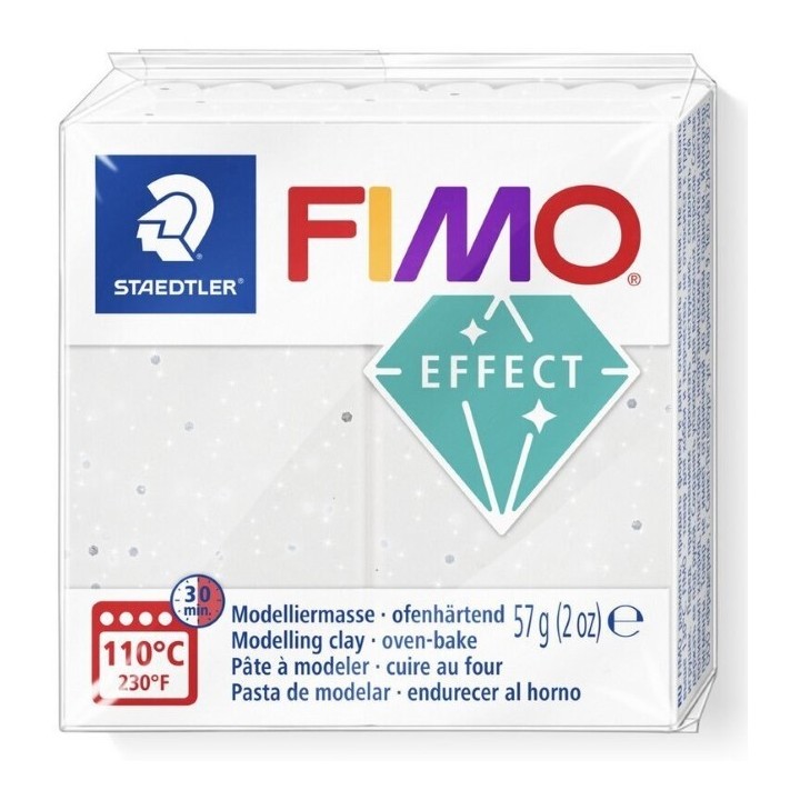 FIMO® Effect 57gr Wit Graniet