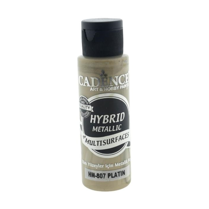 Cadence Hybrid Acrylverf Metallic 70 ml Platina