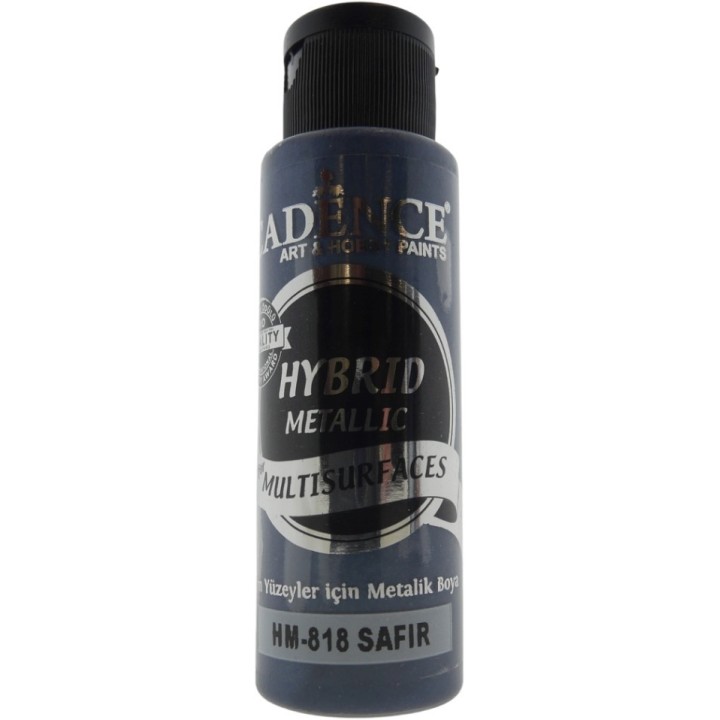 Cadence Hybrid Acrylverf Metallic 70 ml Saffier