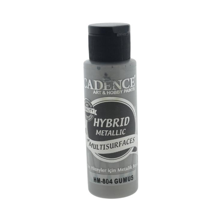 Cadence Hybrid Acrylverf Metallic 70 ml Silver