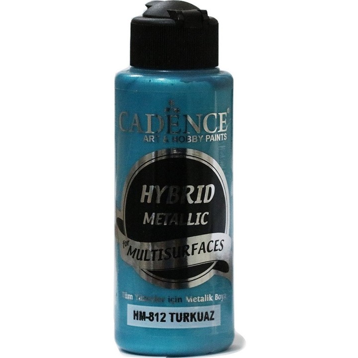 Cadence Hybrid Acrylverf Metallic 70 ml Turquoise