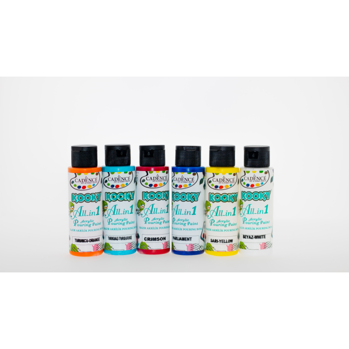 Cadence Kooky Pouring Verf 6x70ml