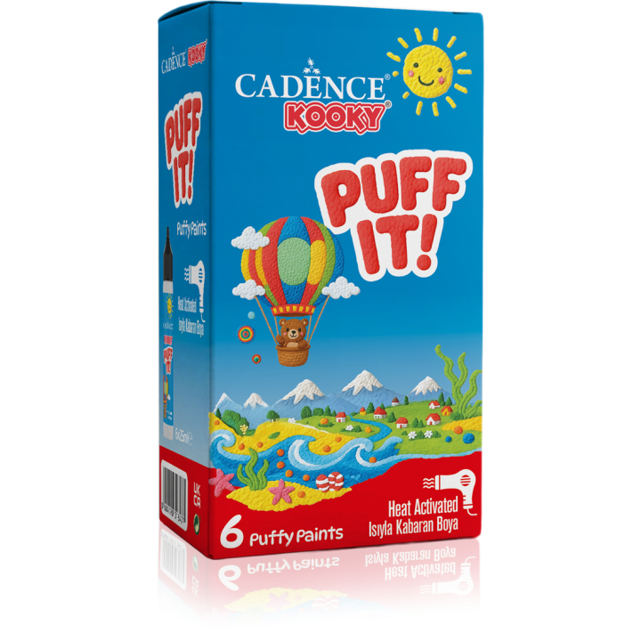 Cadence Kooky Puff it set 6x 25 ml