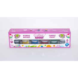 Cadence Kooky Textielverf Set 6x30 ml