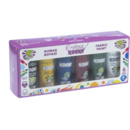 Cadence Kooky Textielverf Set 6x59 ml