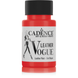 Cadence Leather Vogue Leer Verf 50 ml LV-04 Red
