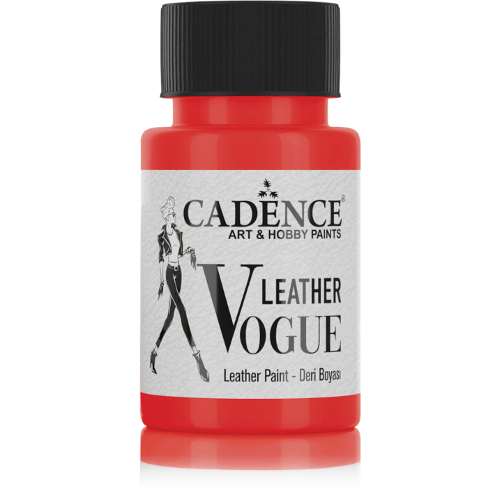 Cadence Leather Vogue Leer Verf 50 ml LV-04 Red