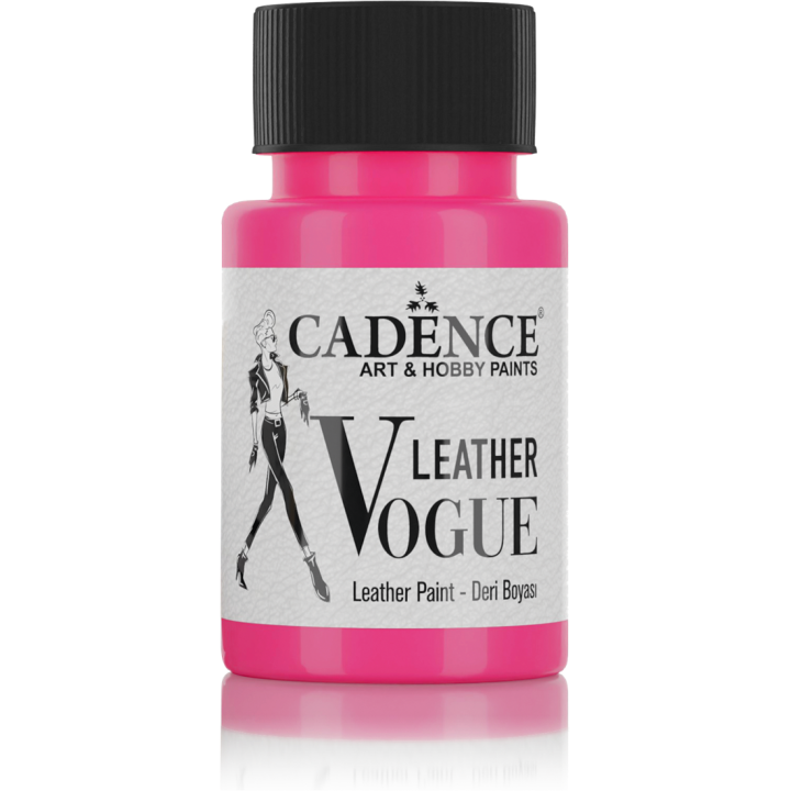 Cadence Leather Vogue Leer Verf 50 ml LV-06 Fuchsia