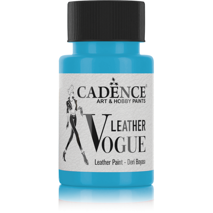 Cadence Leather Vogue Leer Verf 50 ml LV-08 Light Turquoise