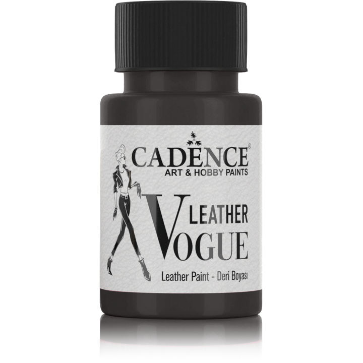 Cadence Leather Vogue Leer Verf 50 ml LV-12 Black