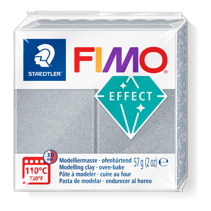 FIMO® Effect 57 gr Zilver