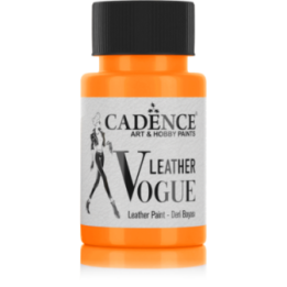 Cadence Leather Vogue Leer Verf 50 ml LVF-02 Neon Orange