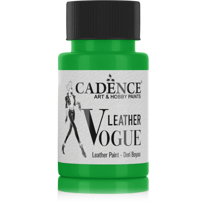 Cadence Leather Vogue Leer Verf 50 ml LVF-04 Neon Green