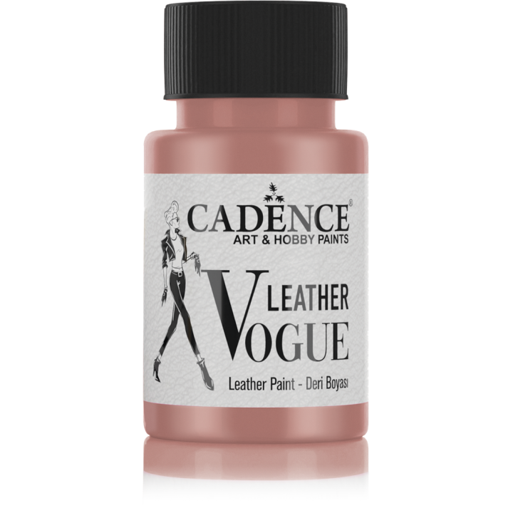 Cadence Leather Vogue Leer Verf 50 ml LVM-06 Metallic Dried Rose