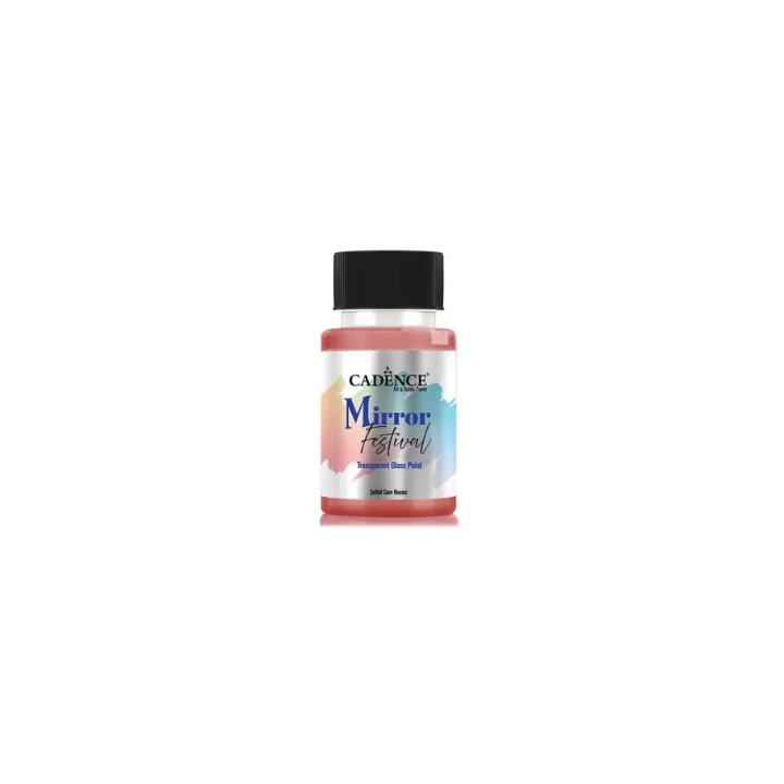 Cadence Mirror Festival Transparante Glasverf Copper 50 ml