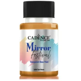 Cadence Mirror Festival Transparante Glasverf Gold 50 ml