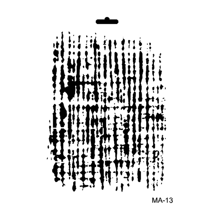 Cadence Mixed Media Stencil MA13 21x29 cm Distress